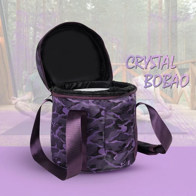 Crystal Bowl Bag Thickened Portable Handbag Singing Bowl Percussion Instrument Parts Crystal Bowls Carrying Case Accessories