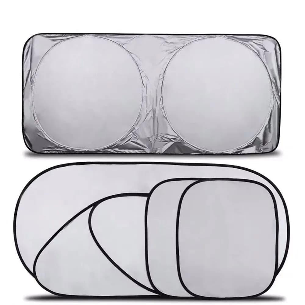 Car Sunshade Windshield Covers 6Pcs/Set Anti Snow Ice UV Shield Reflective Sun Block Used For Front Rear Back Side