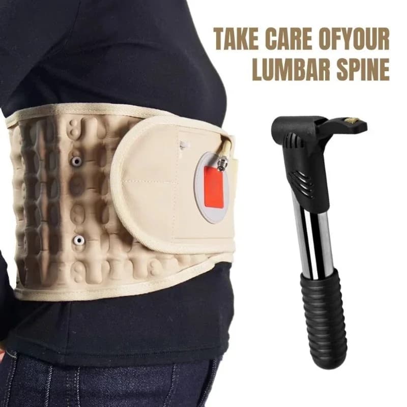 Universal Decompression Belt Spinal Traction Device Inflatable Back Support Waist Support Hot-Selling Model for Pain Relief
