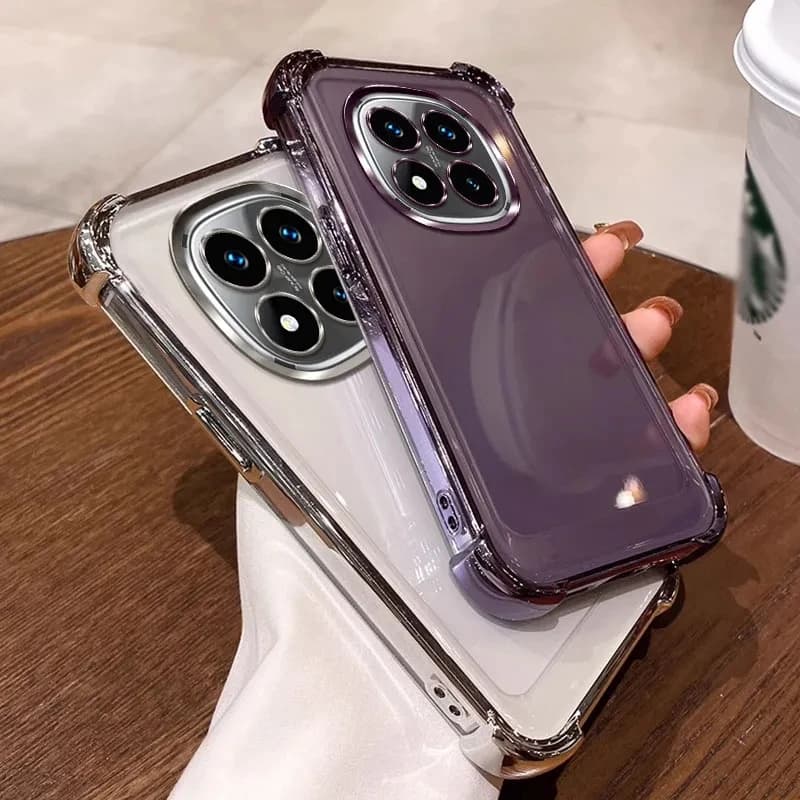 Custodia in silicone trasparente antiurto per Xiaomi Redmi Note 15 Pro Plus 5G Cover posteriore morbida