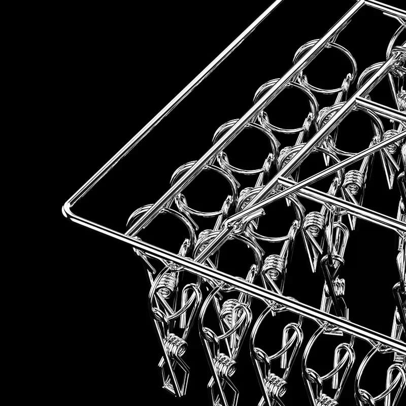 Steel windproof hanger Dryers Dryer Bra towel rack Airer Peg clothes rack Drying Socket