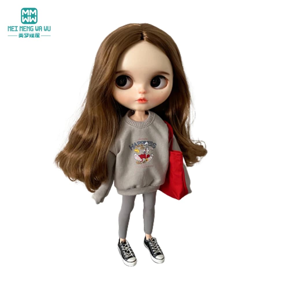 Accessori per bambole Blyth Abbigliamento Abbigliamento sportivo alla moda, abiti con paillettes per regalo di Natale per bambole Azone