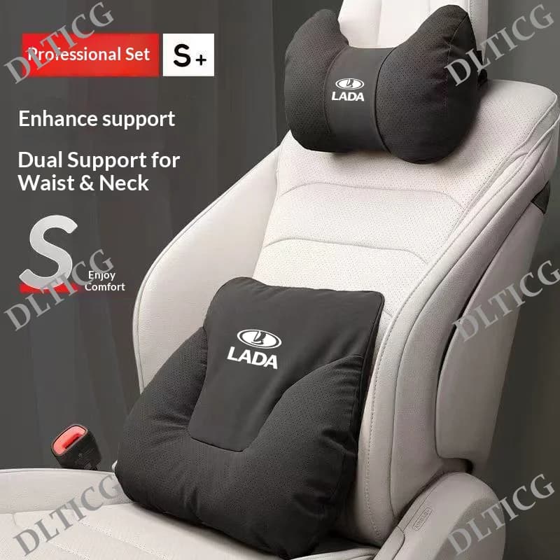 For LADA LARGUS NIVA VESTA XRAY Vaz Uaz Priora Granta Car Headrest Neck Support Seat Lumbar Cushion Soft Neck Pillow Automobile