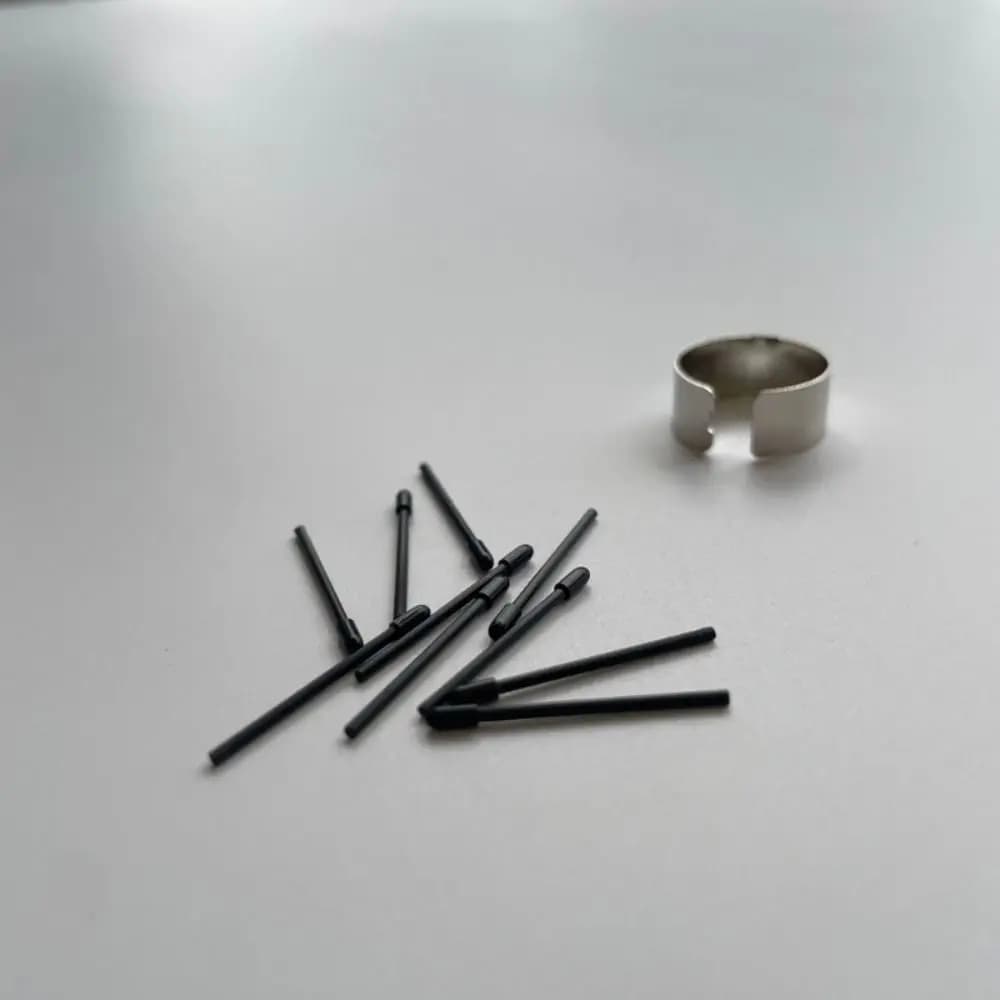 Punte per tavolette da disegno di ricambio Set di ricariche per penne lisce e durevoli POM con clip per Wacom Pro Pen 3 PTK470 670 870 DTH135 172 271