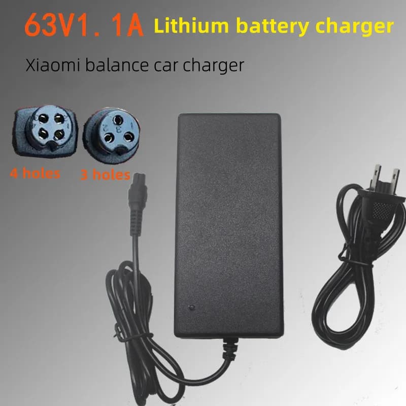 Charger 63V 1.1A for XiaoMi ninebot minirobot Xiaomi Balance Car Scooter Skateboard Accessories Spina US/EU/UK/AU
