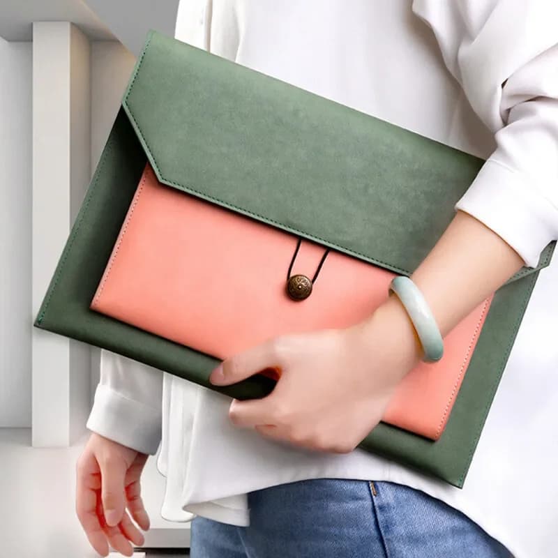 Borsa per documenti in carta A4 Cartella per informazioni Borsa per documenti aziendali Borsa per riporre fatture impermeabile di grande capacità Forniture per ufficio