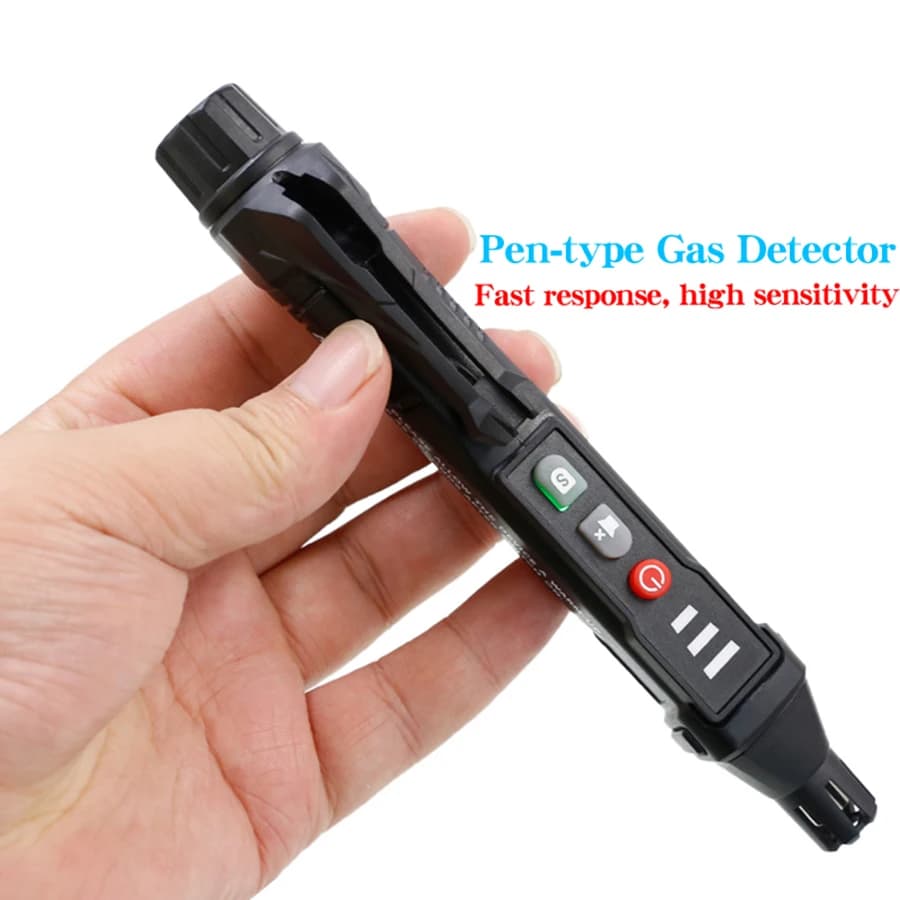 PEAKMETER PM6308 rilevatore di gas combustibile rilevatore di fughe di gas naturale domestico rilevatore di fughe di gas liquefatto
