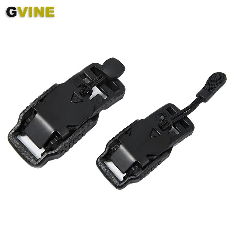 Clip con fibbia in plastica da 20 mm Fibbia magnetica leggera e funzionale a sgancio rapido per cintura tattica da uomo militare zaino