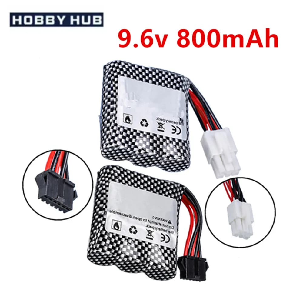 9.6V 800mAh Li-ion battery /USB charger for XLH S911 S912 9115 9116 9120 High Power RC Truck RC car Toys 9.6v battery 16500
