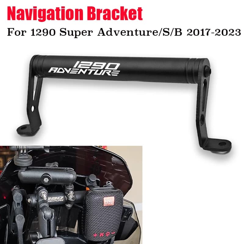 Supporto di navigazione del telefono per KTM 1290 SUPER ADVENTURE SR 1290 Cena ADV S/R 2017-2024 Supporto per piastra di navigazione GPS per telefono cellulare