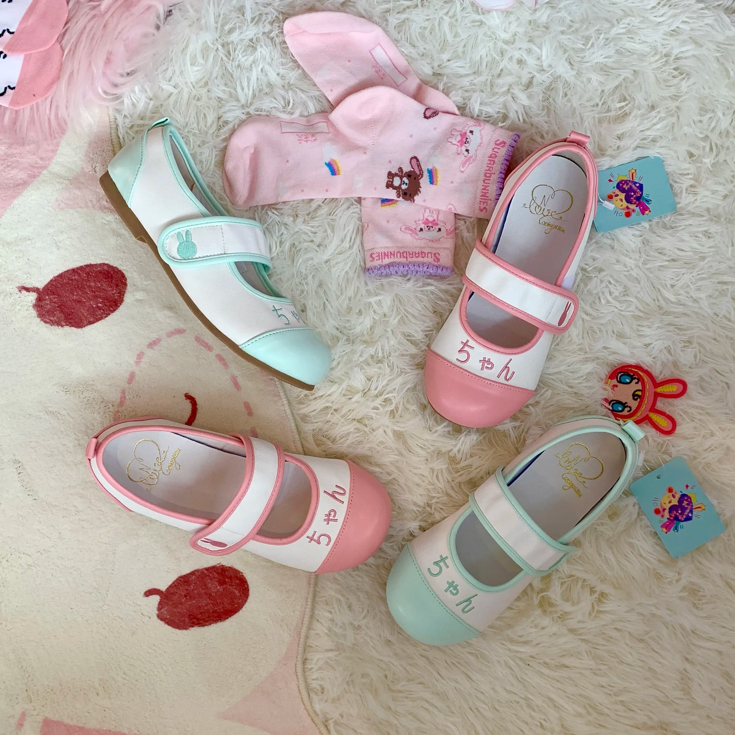 Casual Flats for Women Japanese Flat-soled Girl Leather Shoes Cute Spring Autumn Sweet Lolita Style Kawaii Mary Jane Round Head