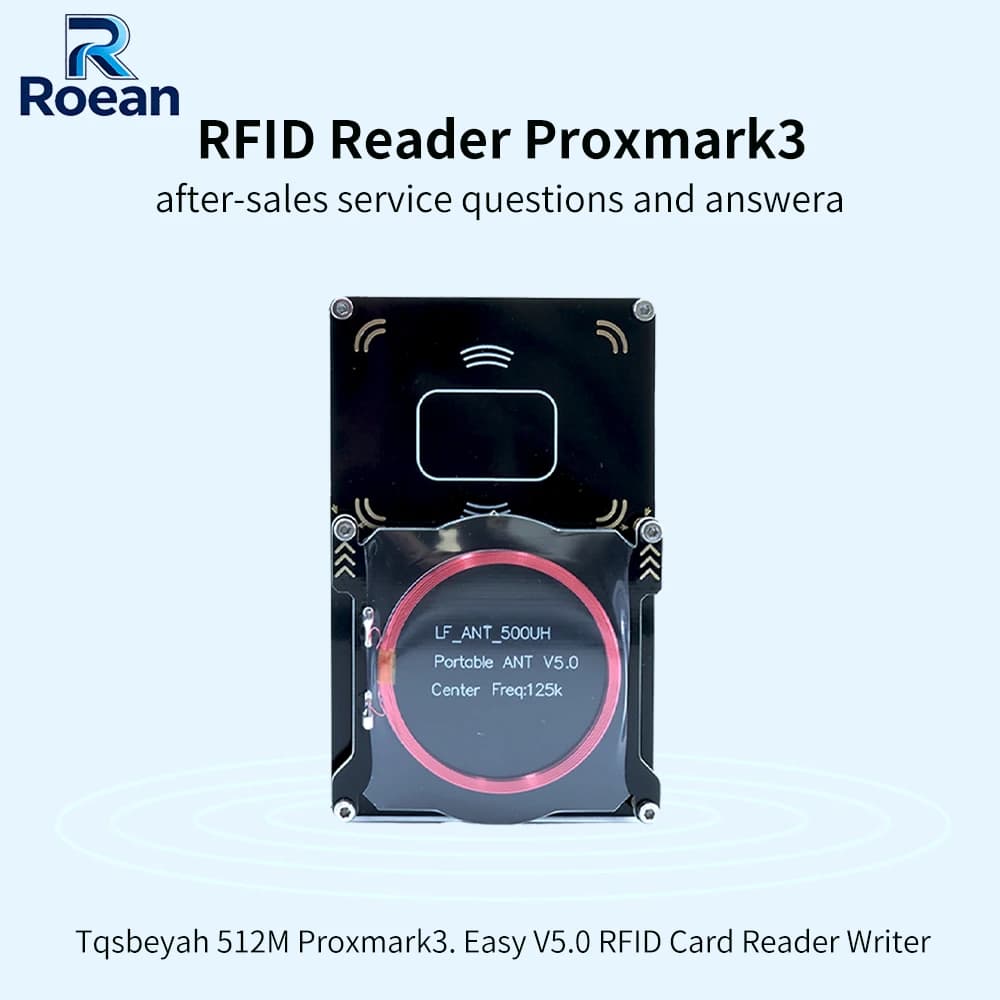 Proxmark3 512M RFID Reader Writer 125KHz 13.56MHz NFC IC ID Card Copier Decoder Access Control Key Clone Programmer