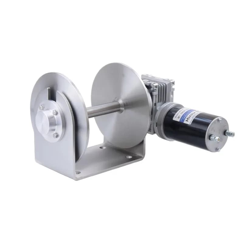 Verricello Ancoraggio Marino 12V 600 900 1000W in Acciaio Inox 316 con Protezione da Sovraccarico per Barche da Pesca e Yacht M3