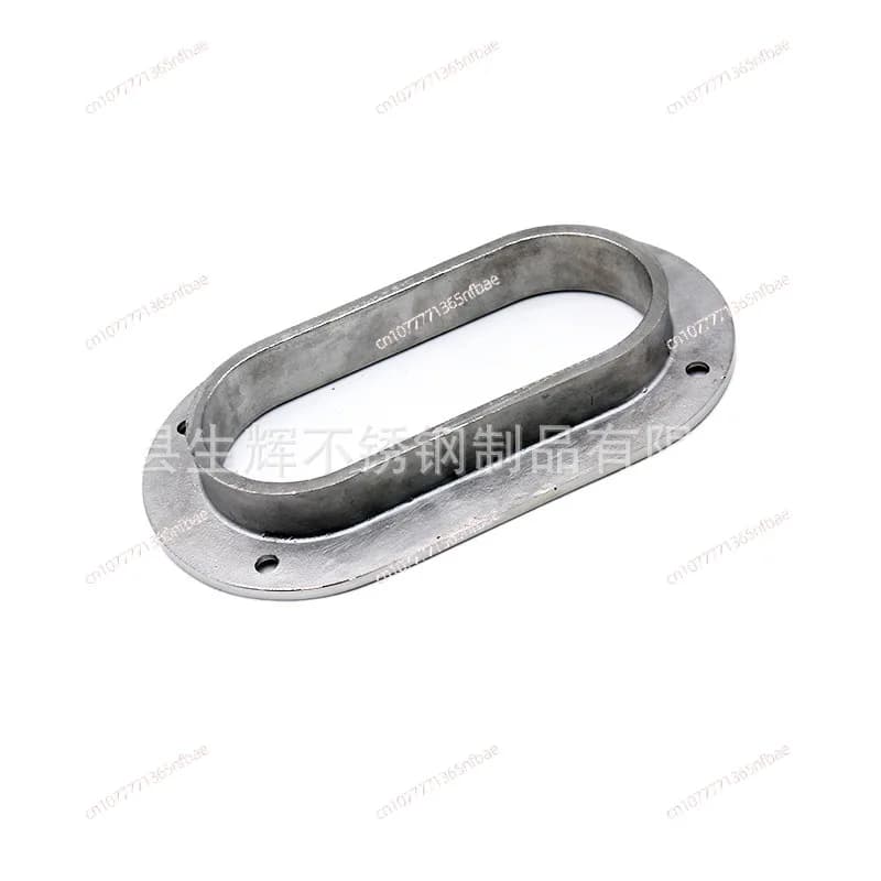 Passacavo ovale in acciaio inossidabile 316 95x38mm - Hardware di ormeggio per ancoraggio per barche marine per accessori per yacht e navi