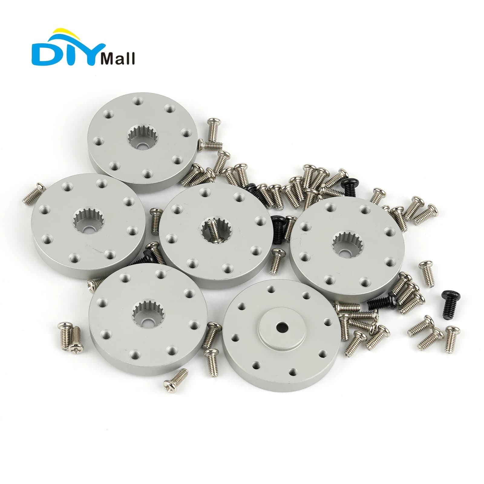 Kit Braccio Servo in Alluminio 18T per Auto e Aerei RC MG995 MG996, Aggiornamento CNC Durevole, Disponibile in Confezioni da 5 o 10 Pezzi