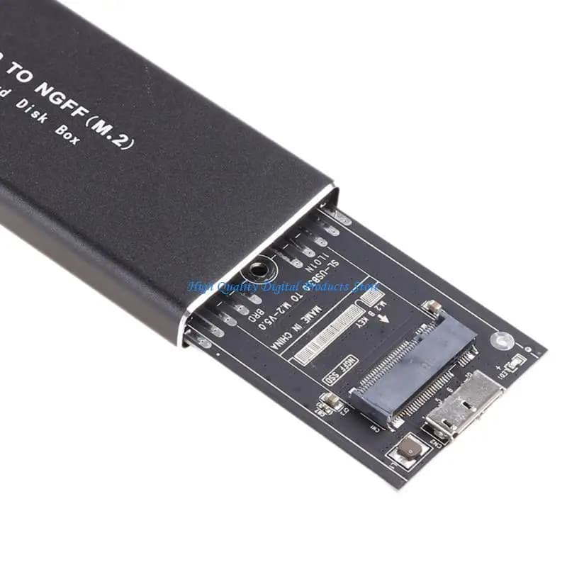 U2JE for M.2 NGFF to USB 3.1 Type-C SSD Mobile Hard Disk Box Adapter External Enclosu