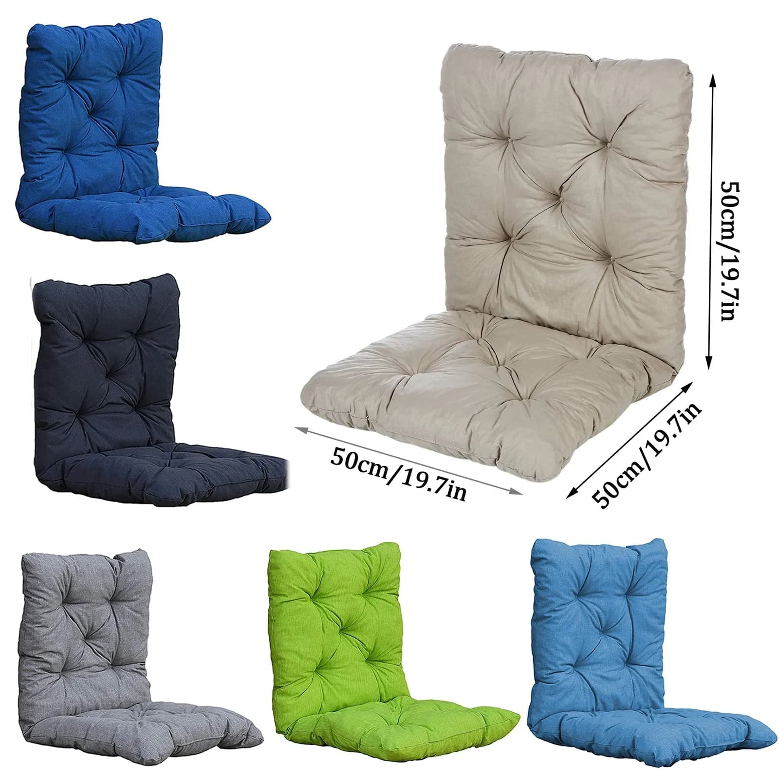 Update seat cushion thick Comfortable sofa for interiors Panca Decorative Mat Long garden cushions padded chair seat cushion