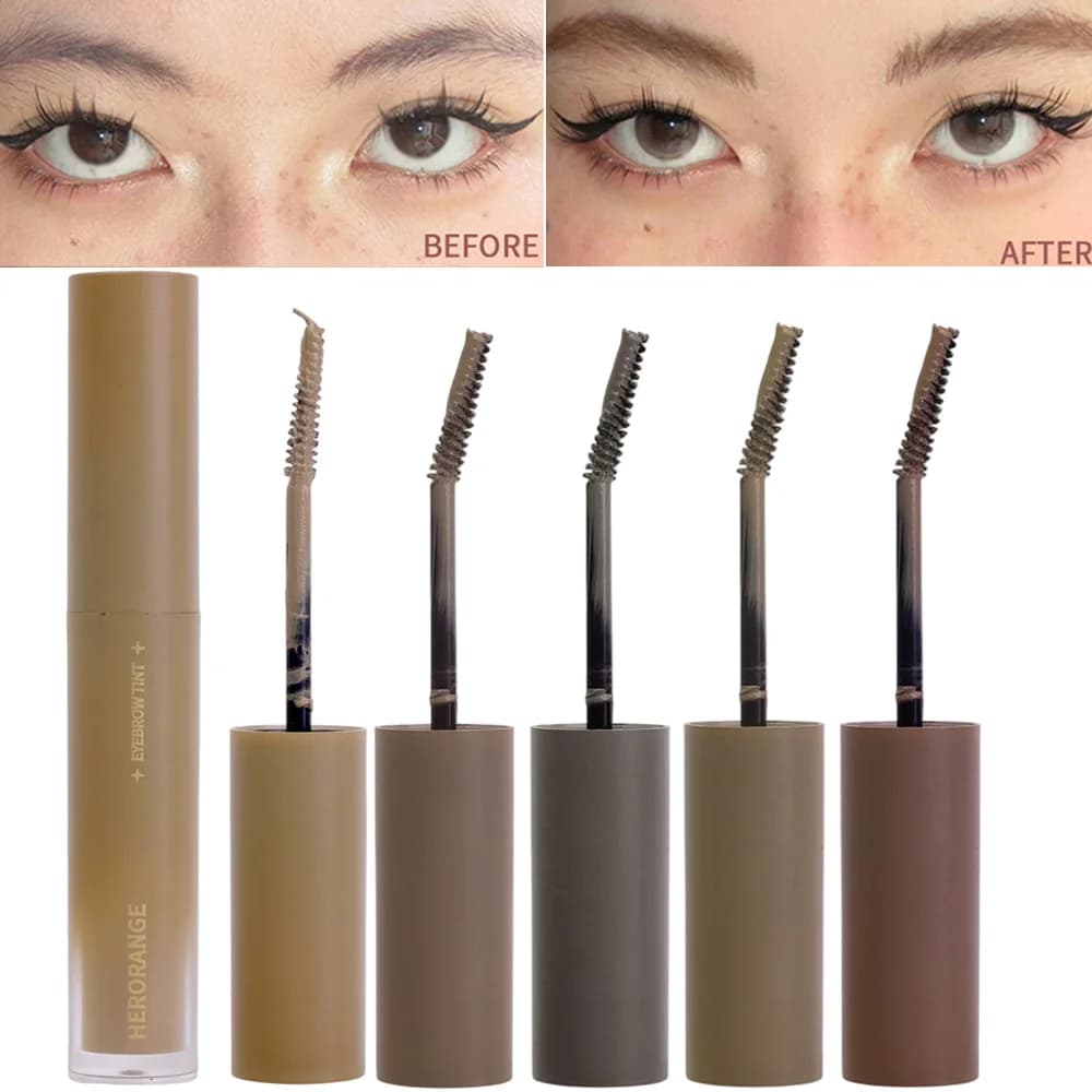 Color-Developing Lightweight Eyebrow Tint Lasting Natural Eyebrow Enhancer Dye Gel Easy To Wear Mascara Quick Dry Brow Tattoo