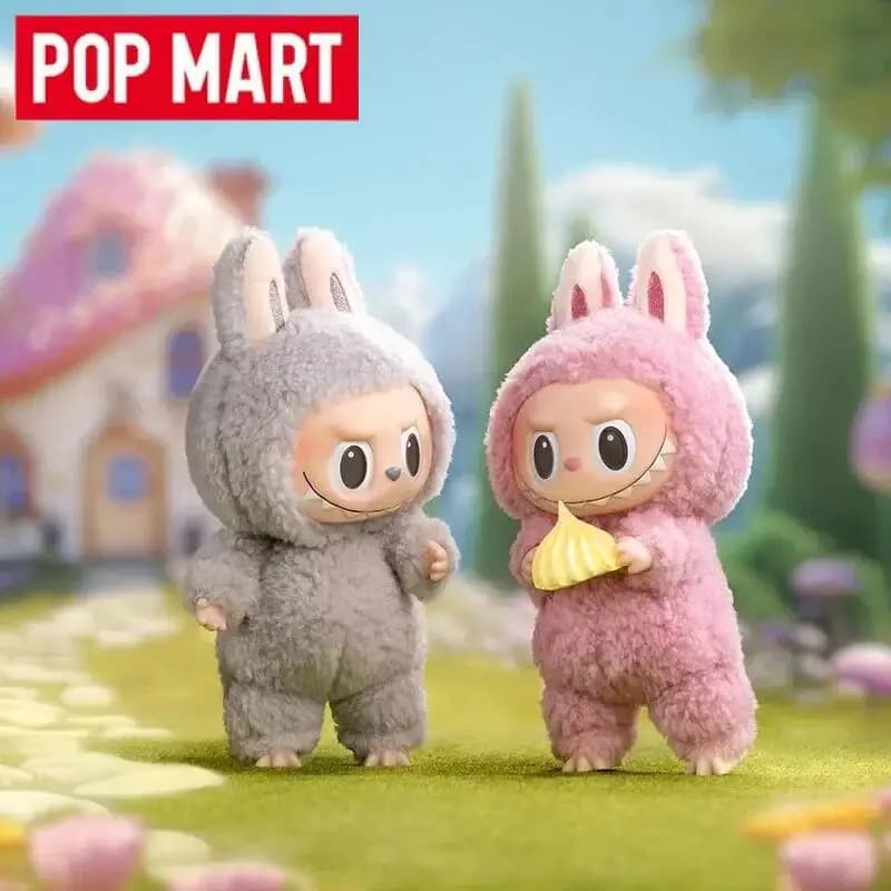 POP MART Labubu I Mostri Emozionante Macaron Vinile Volto Cieco Scatola Giocattoli Carino Anime Action Figure Caixa Caja Sorpresa Scatola Mistero