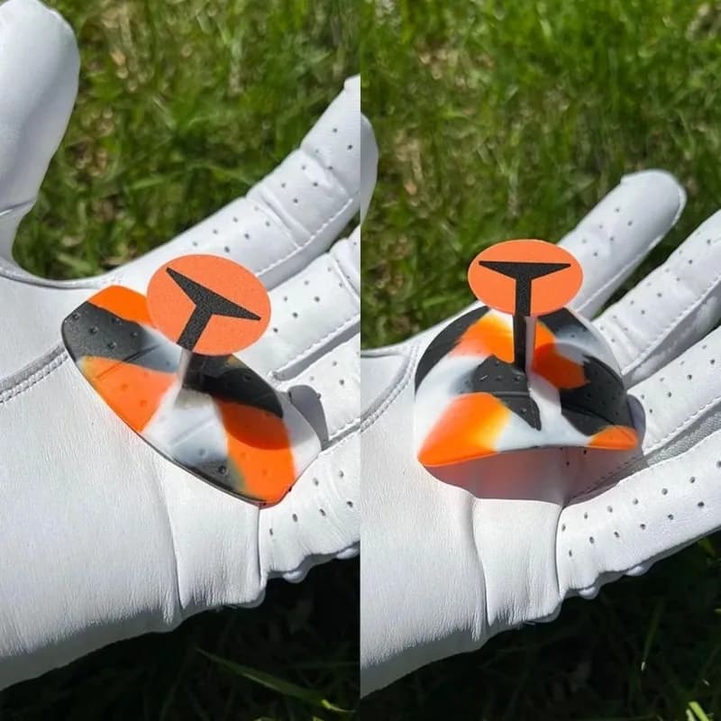 Adesivi per attrito Nuovi adesivi antiscivolo per cinturino da golf Guanti da golf Adesivi per attrito ausiliari con impugnatura in velcro Accessori da golf
