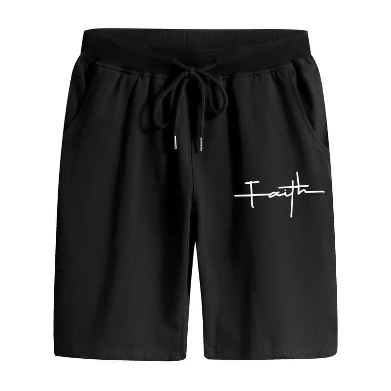 Men's Summer Shorts with Print, Casual, for Jogging, Sport, Cycling, Versatile, Beach Shorts
