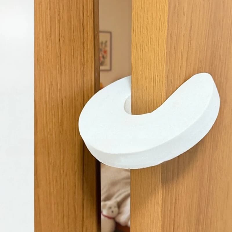 6Pcs Baby Safety Door Stopper Newborn Furniture Protector Anti-pinch Hand Child Lock Finger Pinch Guard Proof Door Slam Stopper