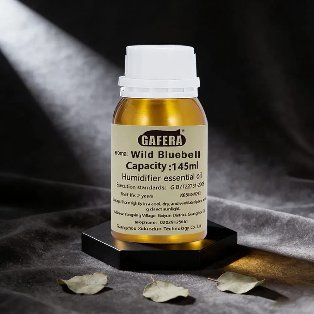 GAFERA 145ml (4.9 fl.oz) Olio Essenziale Camelia/Ice Age - Per Umidificatore e Diffusore Auto, Pendente Aromaterapico e Diffusore in Legno e Pietra Aromatica