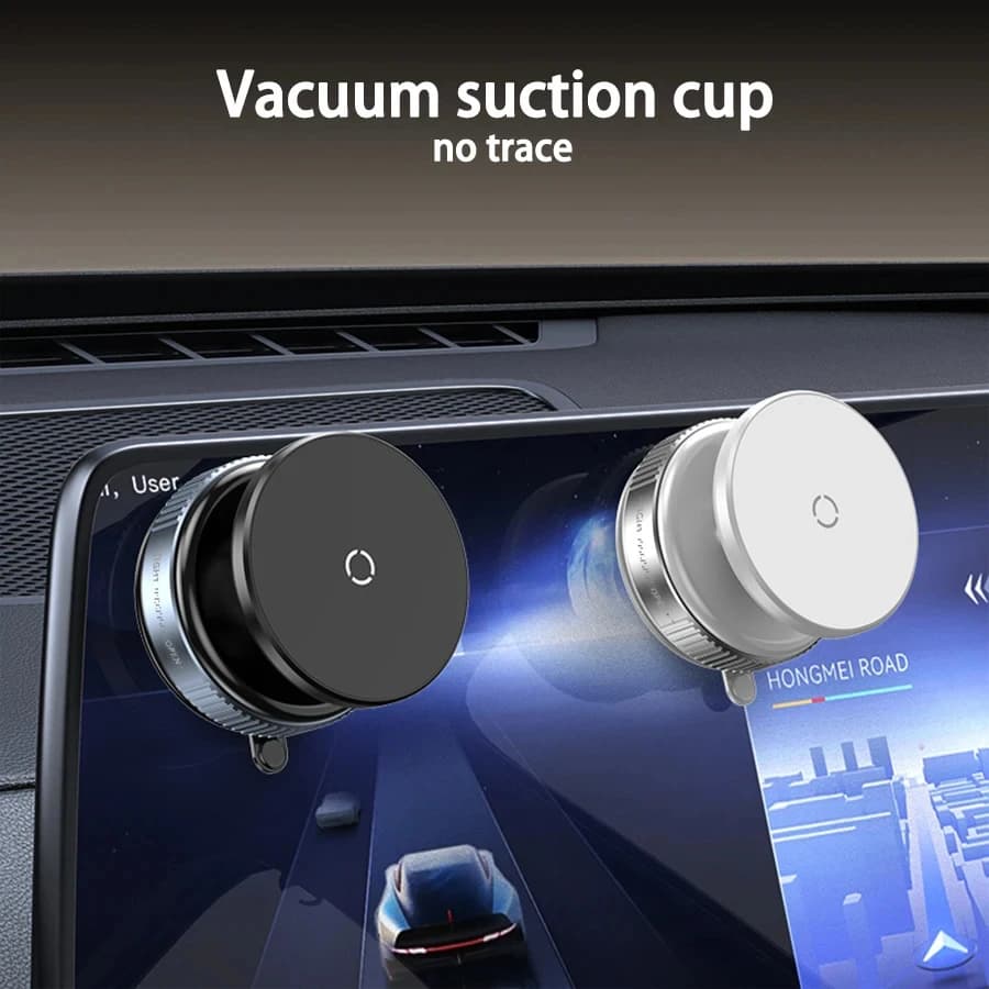 360 ° Magnetic Suction Phone Support Adjustable Vacuum Folding Phone Stand Mounted Adsorption Bracket on Car Universal Car Bracket