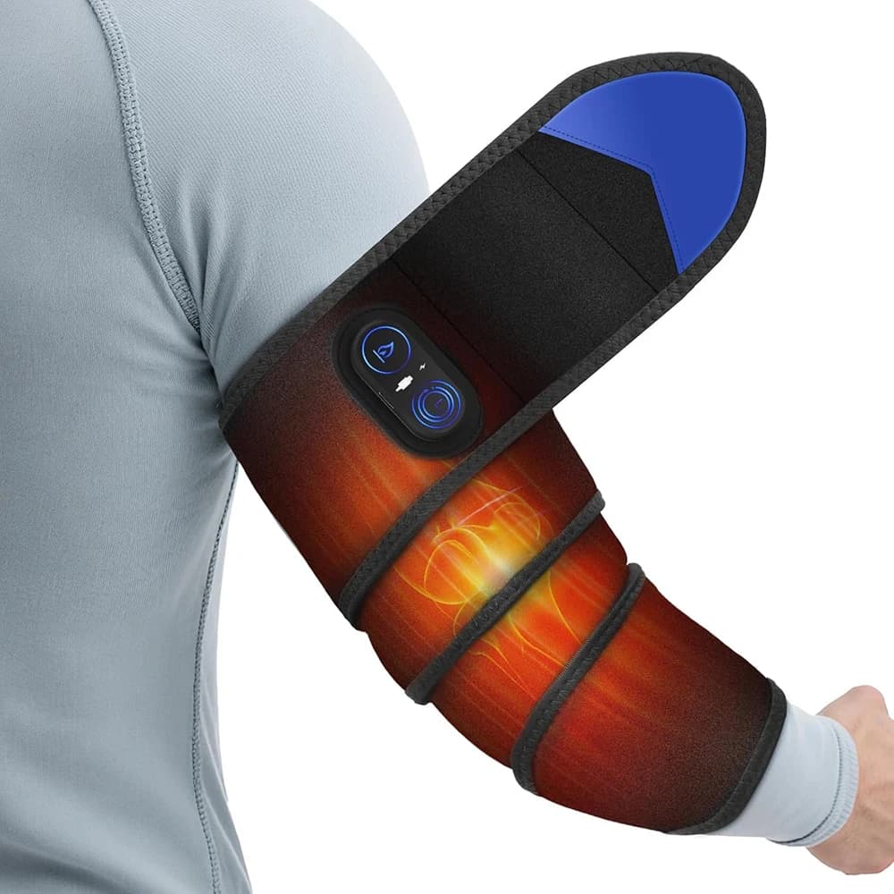 Cintura Riscaldante Senza Fili con Terapia a Luce Rossa - 3 Temperature di Calore per Alleviare il Dolore - Fascia di Supporto Regolabile 660/850nm