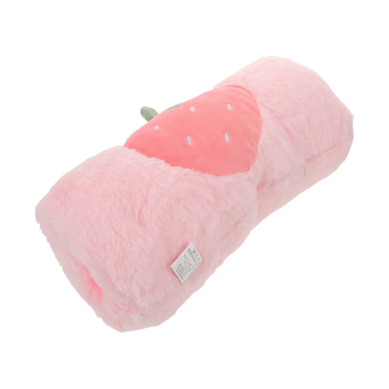 Scaldamani a Forma di Fragola, Cuscino Portatile Confortevole per Donne e Ragazze, Ideale per Mani Calde in Climi Freddi, Viaggi e Ufficio
