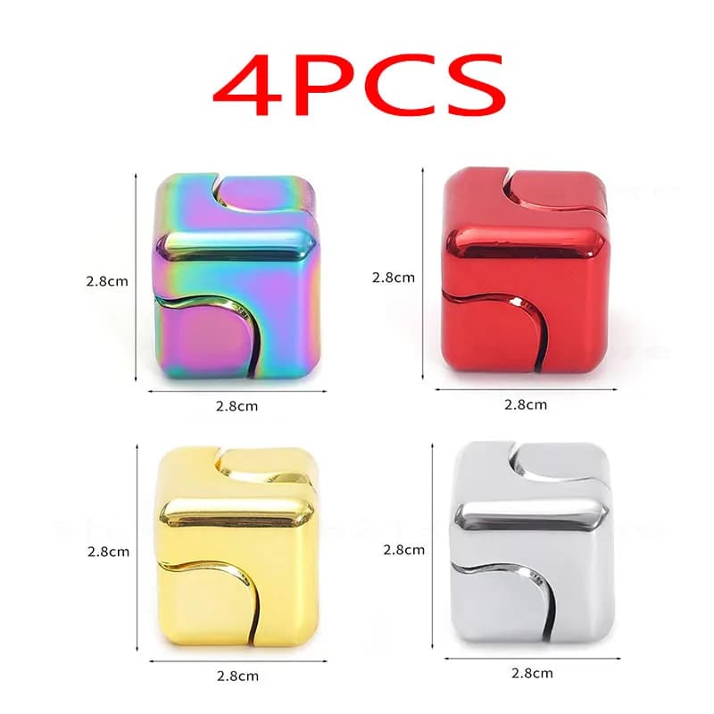 /Giocattolo cubo spinner punta delle dita giroscopio agitarsi giocattoli antistress per adulti ufficio casa viaggio giocattoli antistress portatili regali di natale