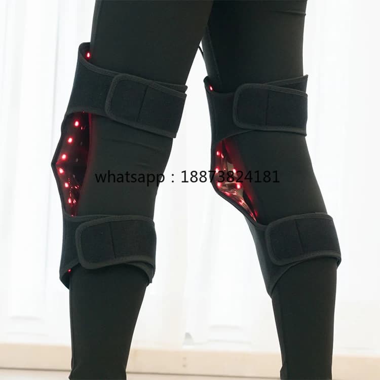 Fascia per Ginocchio con Terapia a Luce Rossa e Infrarossi per Artrite, Sollievo dal Dolore, Spedizione Rapida
