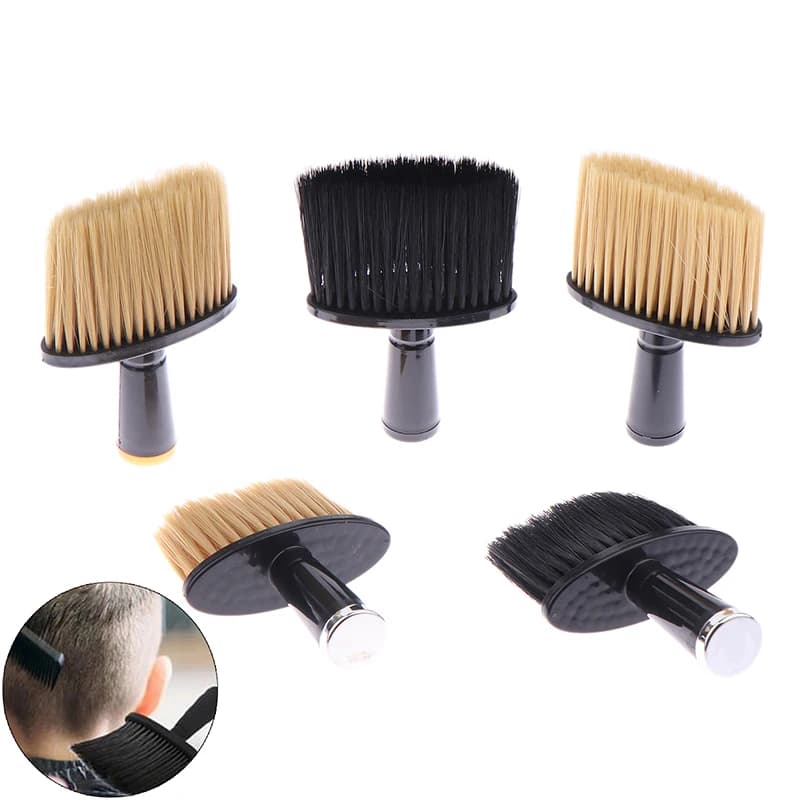 Spazzola Morbida per Capelli, Spazzola per Collo e Viso, Strumento per Parrucchieri e Barbieri, per Taglio e Pulizia dei Capelli