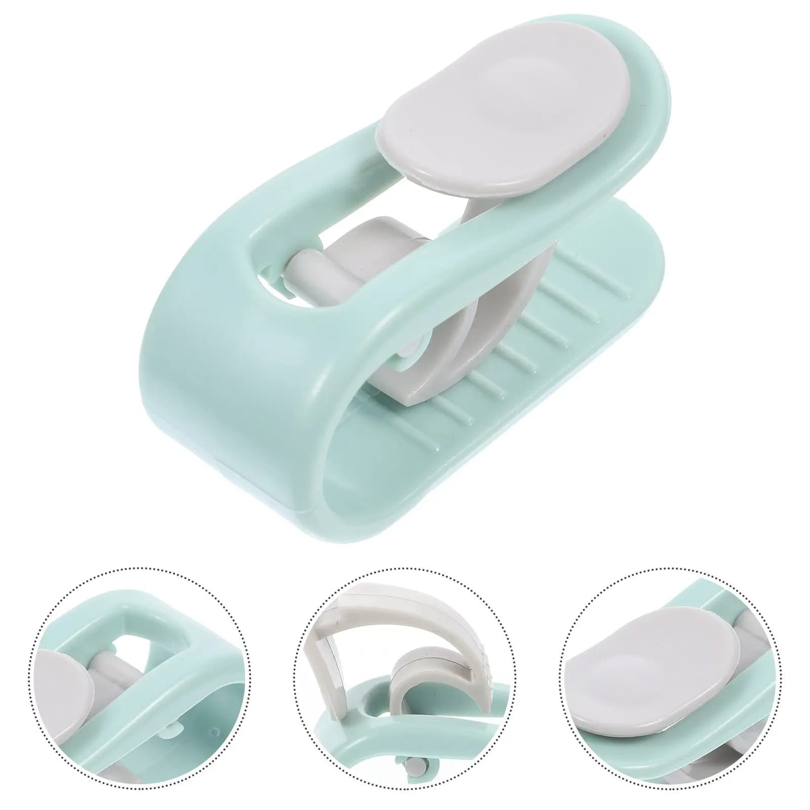 50 Pezzi Clip Invisibili per Copripiumino, Resistenti alla Compressione, Fermagli per Lenzuola Senza Ago, Fissatori Antiscivolo per Letto