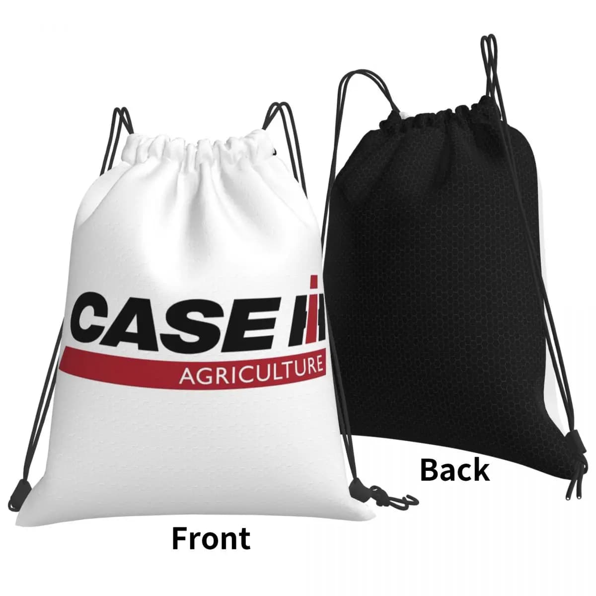 Zaini con logo Tractor Case, borse casual con coulisse, borse per scarpe, borse per libri per uomo, donna, studenti