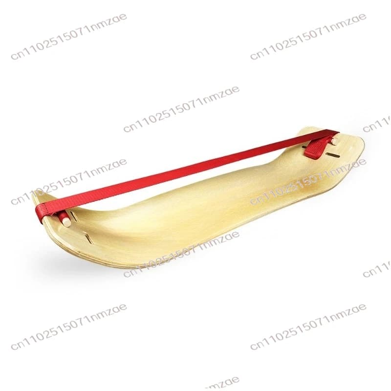 Training table for balance with fabric strap for yoga simulation exercises, pilates, fitness, surfing, skiing