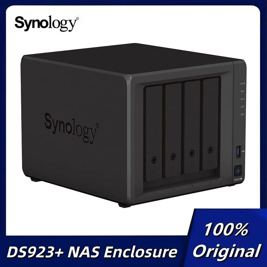 Synology DS923+(8GB Synology Ram) Server di archiviazione cloud di rete con custodia NAS Diskstation a 4 alloggiamenti (senza disco)