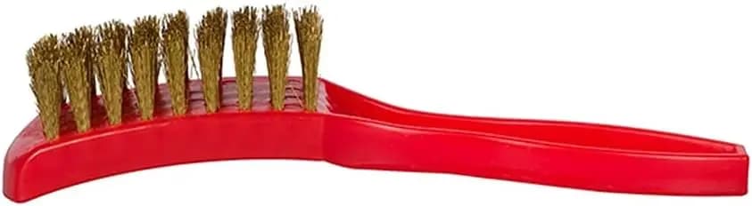 Spazzola per la pulizia delle scarpe rosse, per sneaker e stivali - Resistente ed efficace