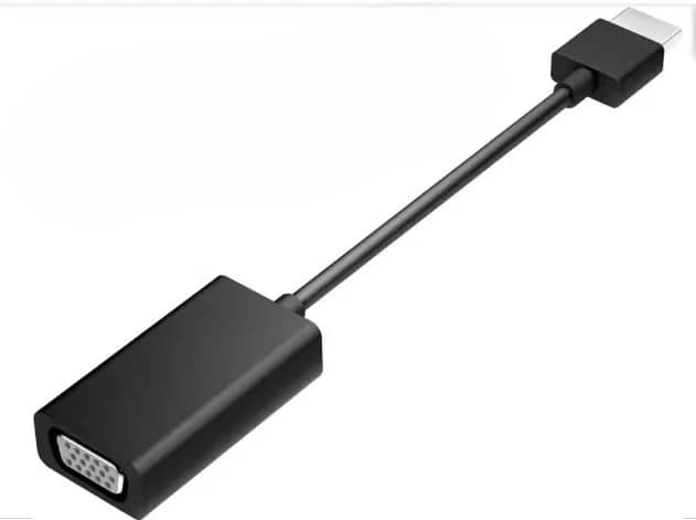 For HP HDMI-VGA H4F02AA Cable Converter Portable Computer with Monitor TV Projector