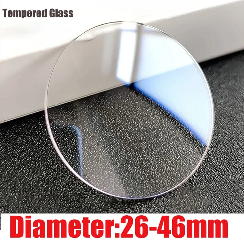 Universal Tempered Glass Protective Film for Smartwatch 26-46mm, Diameter 28mm 30mm 32mm 38mm 40mm 41mm 42mm, 1-5 Pieces