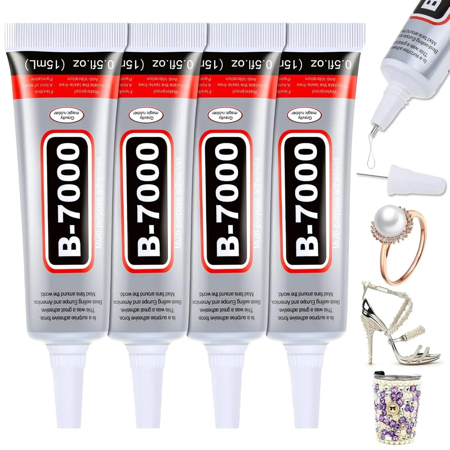 1-10Pcs B-7000 Super Glue Loolifl Safety Materials Epoxy Resin Repair Cell Phone Touch Screen Jewelry Craft Liquid Adhesive