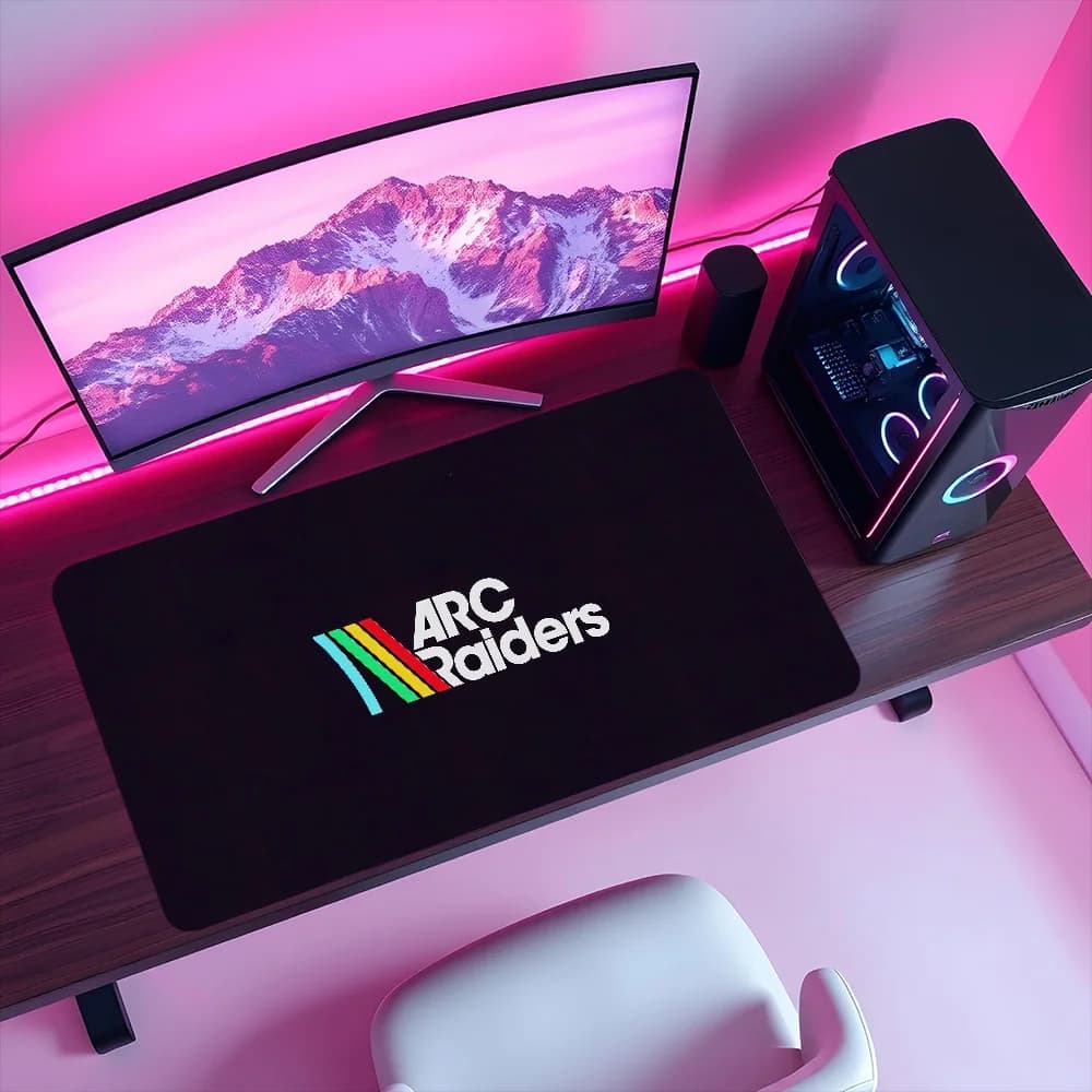 Tappetino per Mouse da Gioco A-ARC Antiscivolo con Bordo Rinforzato, Grande e Spesso, per Ufficio, Studenti e Gaming, Cuscino per Scrittura, Tappetino per Mouse Evacuation Raiders