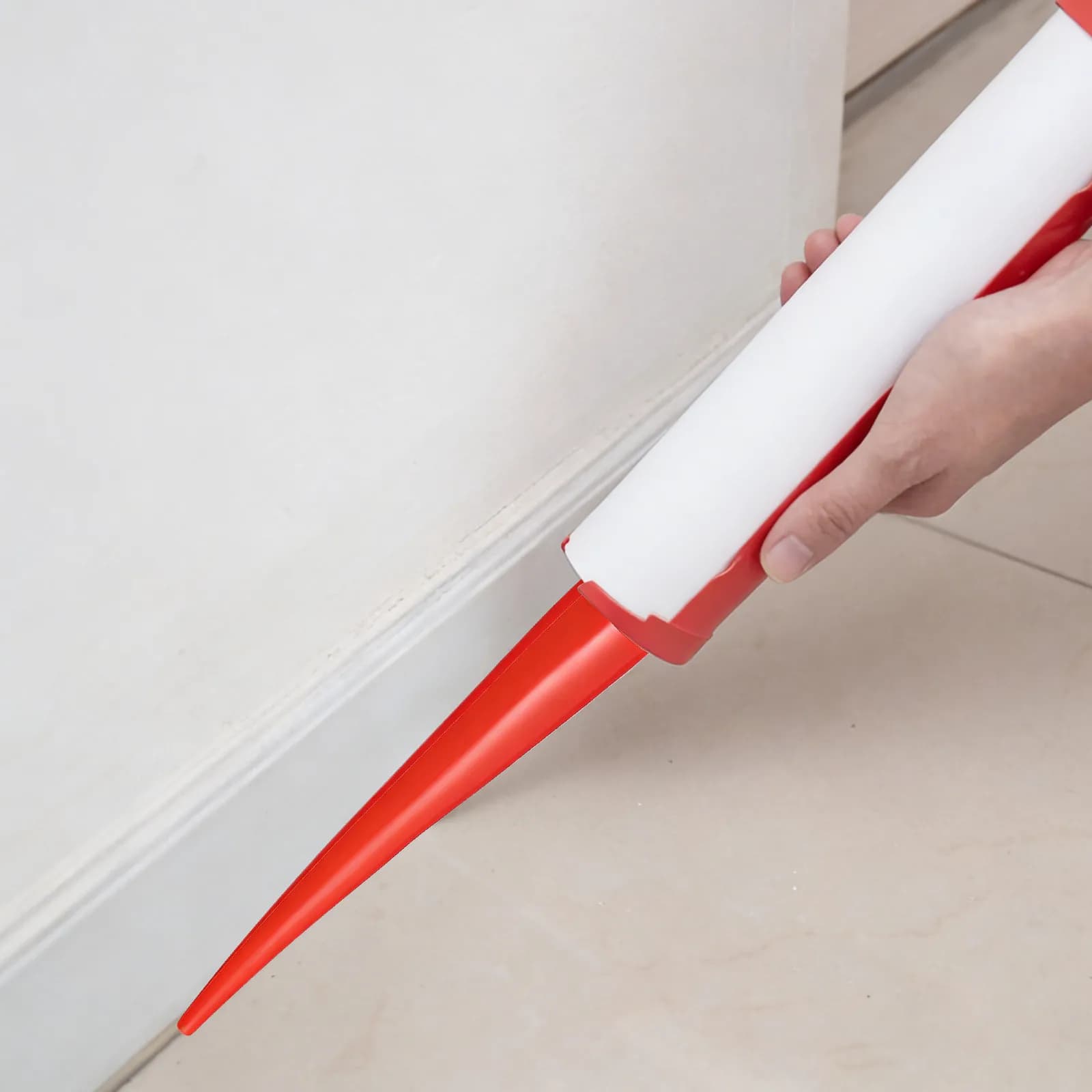 Set di 3 punte per sigillante, ugelli in gomma morbida per sigillante per vetro, ugelli di estensione per controllo preciso, strumento applicatore per sigillante, punte per calafataggio