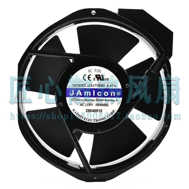 Original JAMICON Fan JA1738H1/H2 for Aluminum Frame 17238 Cooling Fan 110V 0.47A 220V