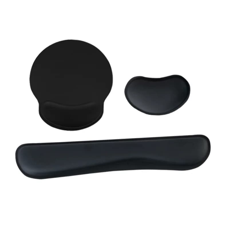 Tappetino di supporto per il polso della tastiera del mouse Tappetino di protezione per il riposo per PC Gamer Office Laptop Tastiera Tappetino per mouse Memoria Resto in cotone antiscivolo