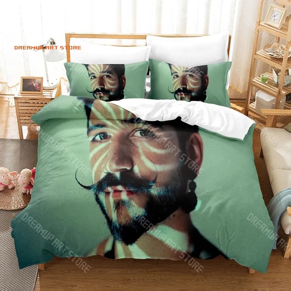 2026 3D Print Camilo Singer Bedding Set Single Twin Full Queen King Size Bed Set Aldult Kid Bedroom Duvetcover Sets