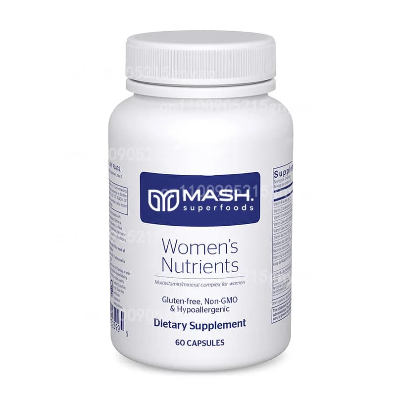 Multivitamin and Mineral Supplement (60 Capsules) | Supports energy levels, concentration and immune health