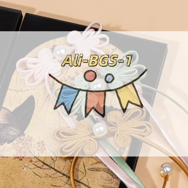 Bottoni con Nappe di Perle Intrecciate a Mano Stile Intramontabile per Chiusura di Abiti Tradizionali Cheongsam