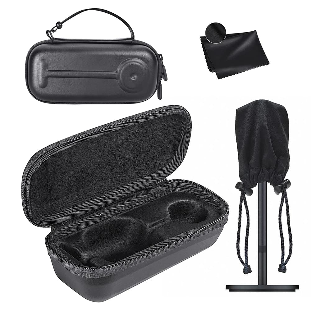Travel Shell Portable Carrying Case with Lens Cloth Waterproof Hard Shell Camera Case for Switch2 Accessories