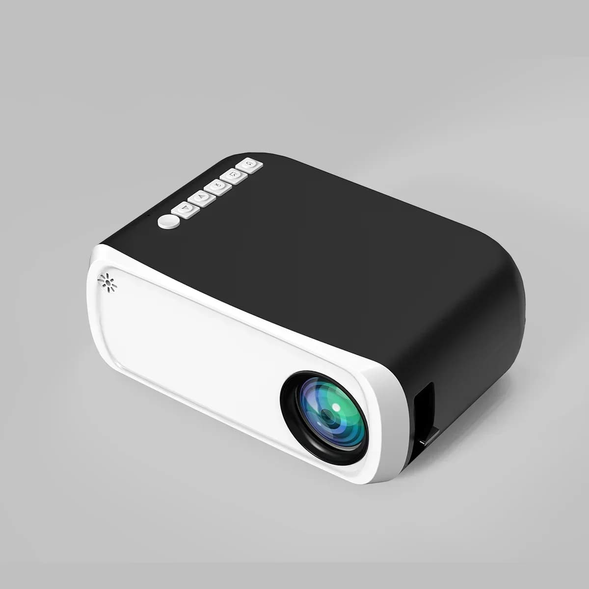 Mini Proiettore WiFi Portatile HD, Proiettore Wireless per Telefono Cellulare, Home Theater, Proiettore LED, Proiettore Video Smart per Casa